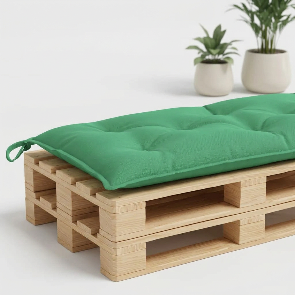 coussin palette vert d'eau - Variation 1