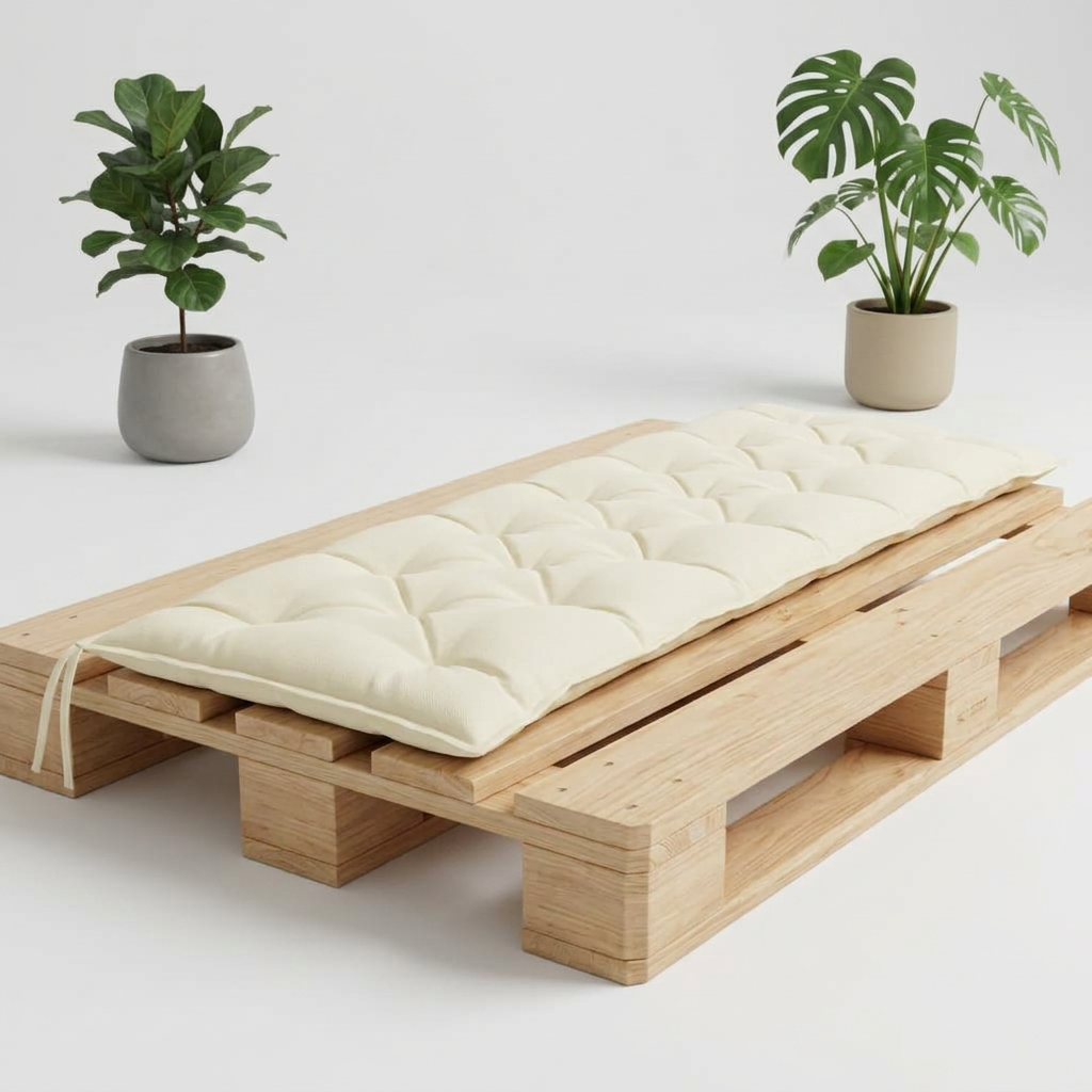 coussin pour palette blanc - Variation 1