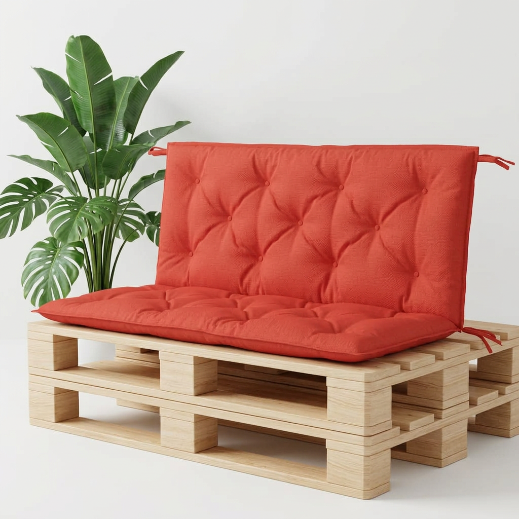 Coussin palette lot 2 Oxford anthracite - Variation 1