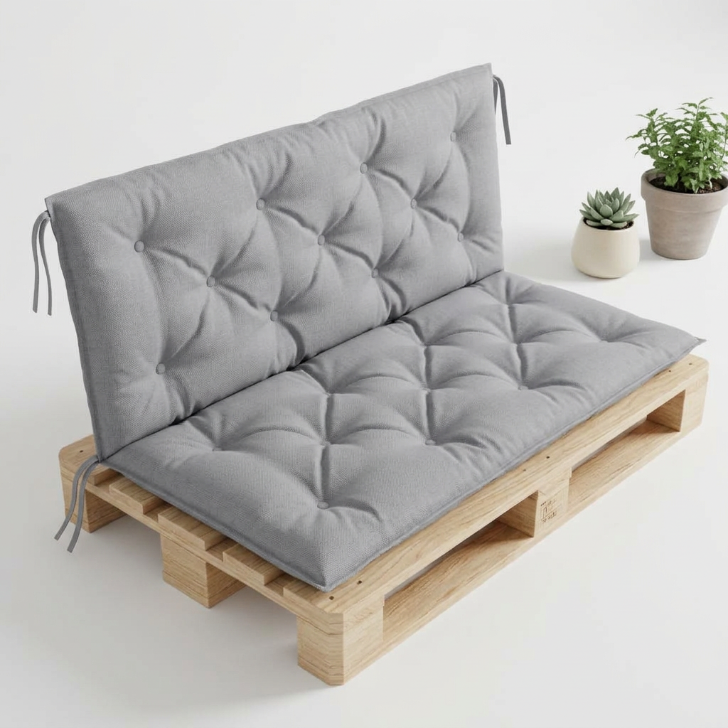 coussin palette gris clair - Variation 1