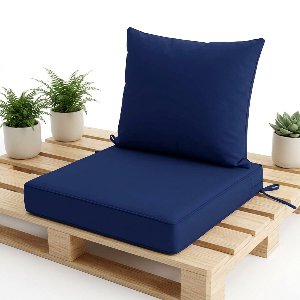 Coussin palette extérieur profond imperméable anti-UV - Variation 1