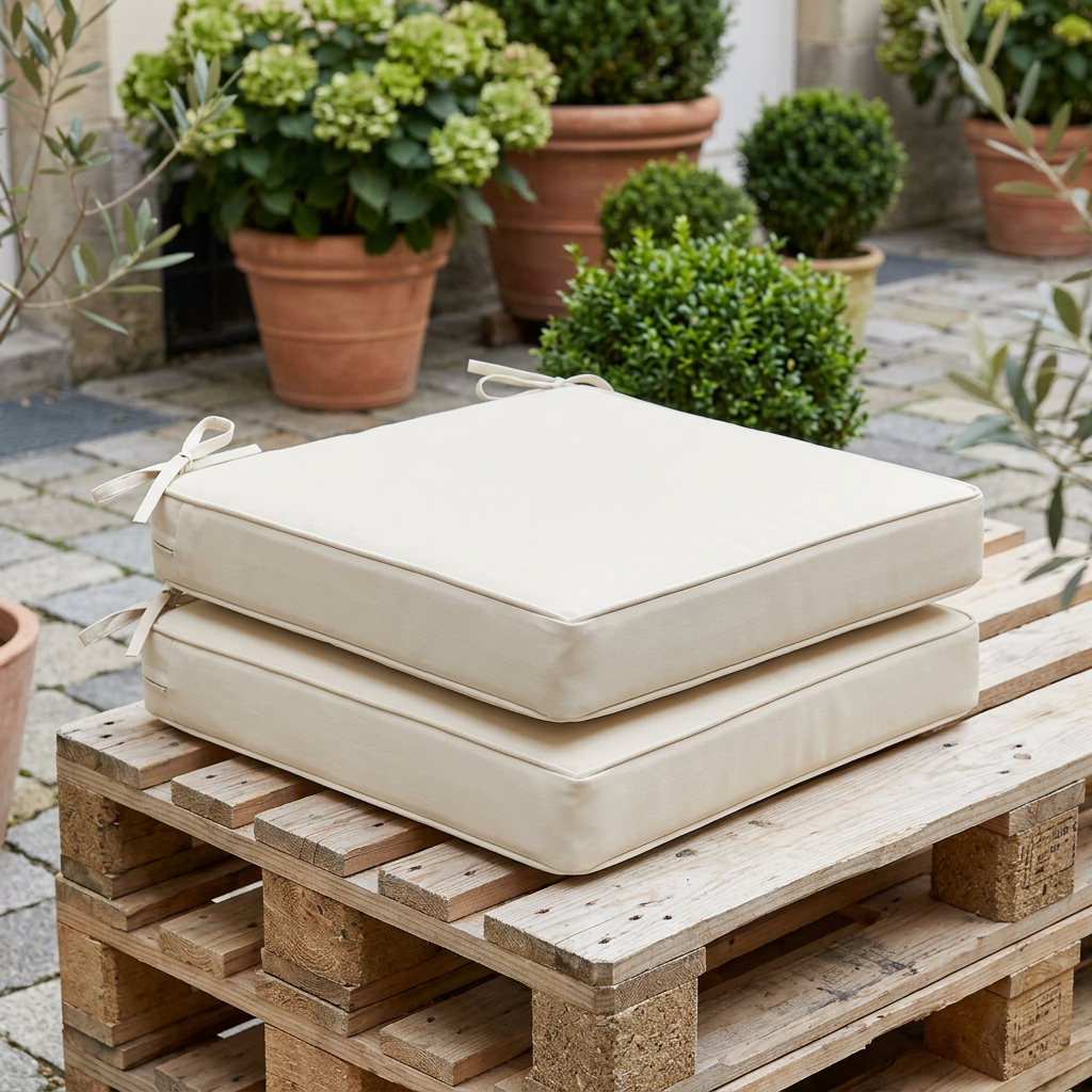 Coussin palette imperméable déhoussable confort. - Variation 2