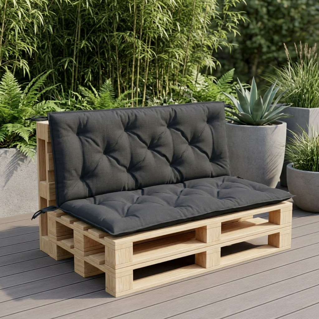 coussin palette gris clair - Variation 2