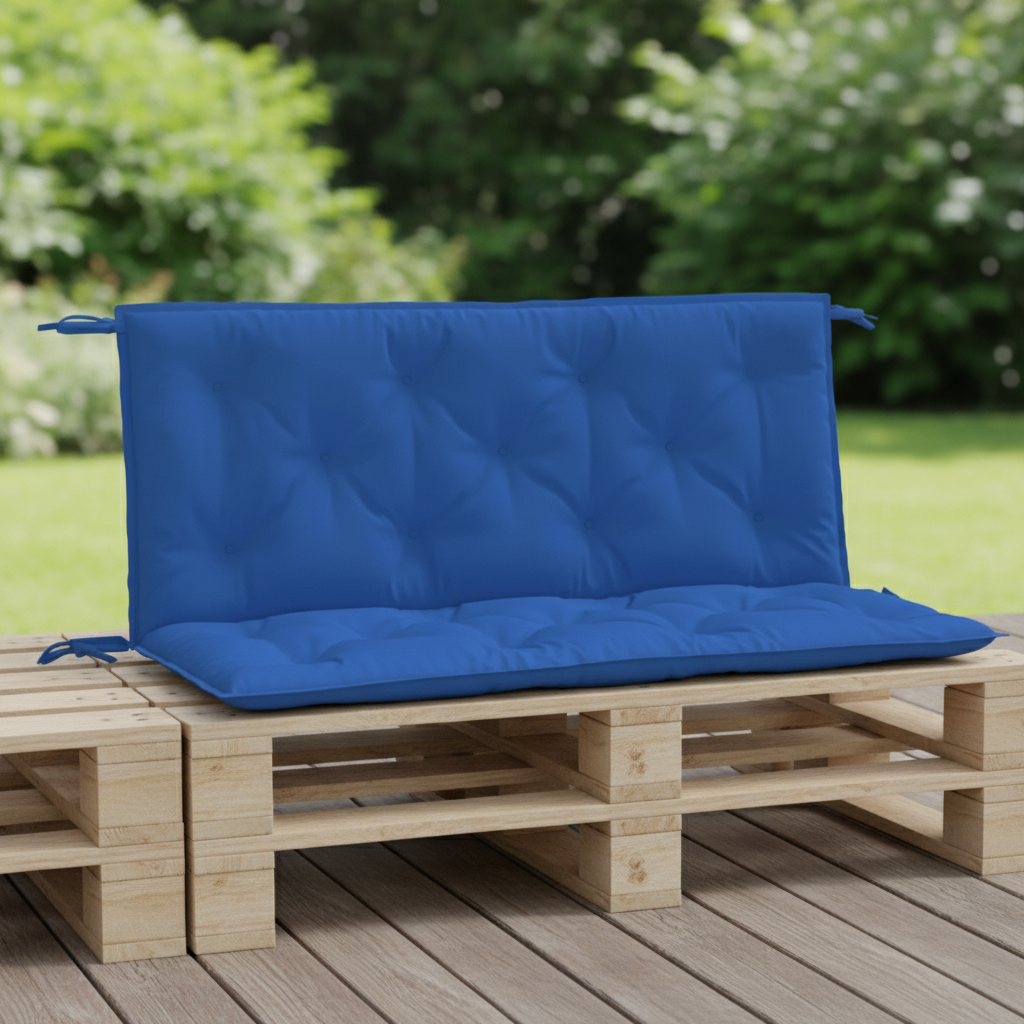 coussin palette bleu roi - Variation 2