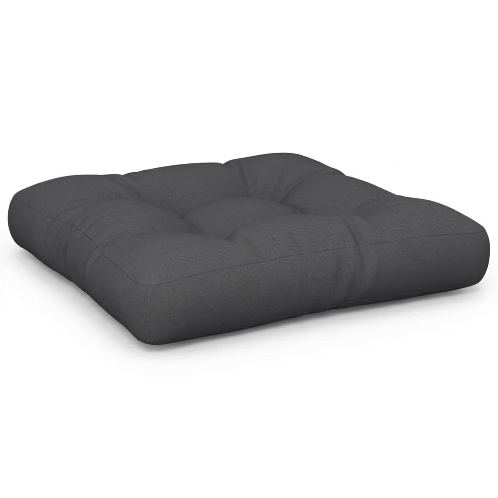 Coussin palette Anthracite Imperméable 60x61.5x10cm - Variation 3