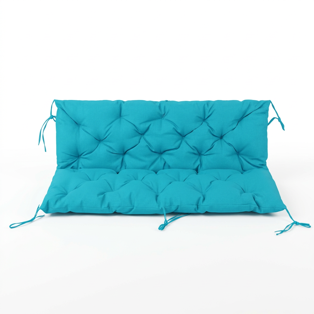 coussin palette bleu turquoise - Variation 3
