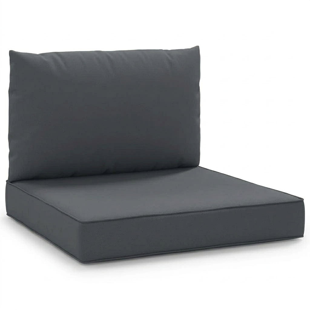 Coussin palette lot 2 anthracite Oxford - Variation 3