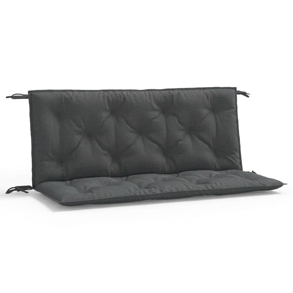 Coussin palette lot 2 banc anthracite Oxford - Variation 3