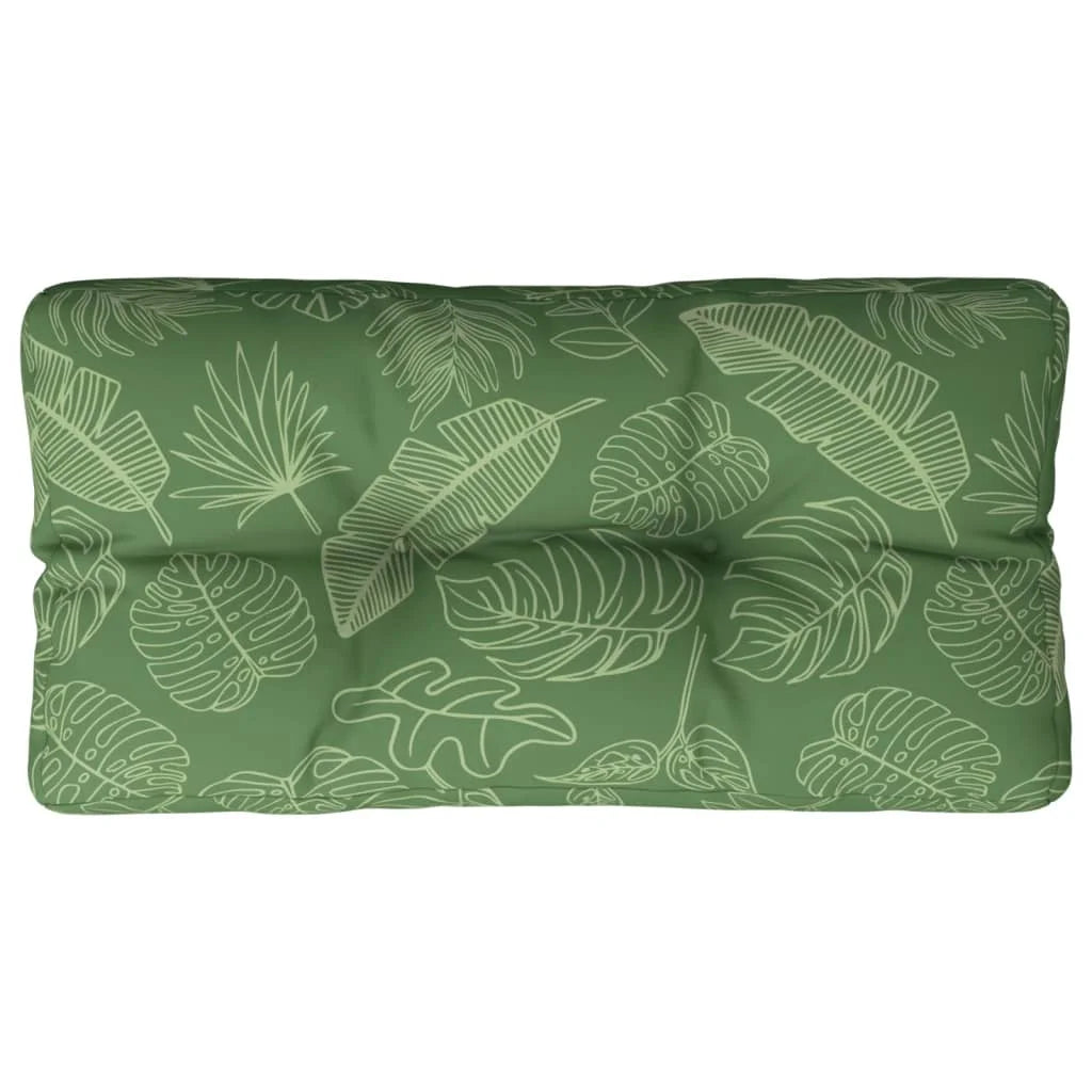 coussin palette vert 70x40x12 dossier canapé imperméable