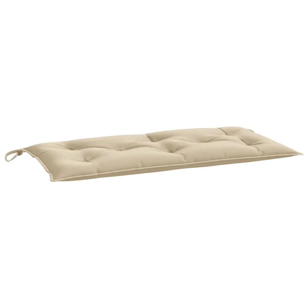 coussin palette banc jardin beige 110x50x7cm imperméable